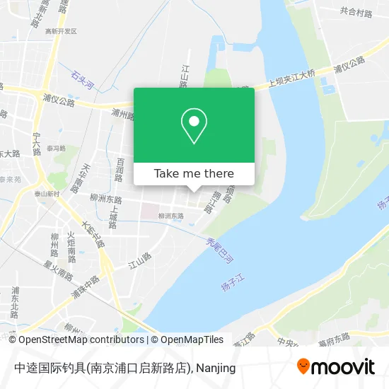 中逵国际钓具(南京浦口启新路店) map