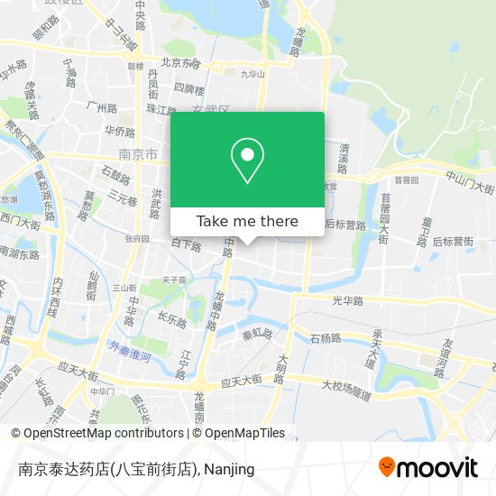 南京泰达药店(八宝前街店) map