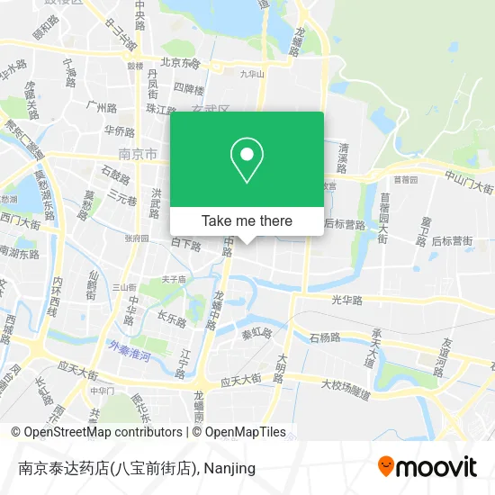 南京泰达药店(八宝前街店) map