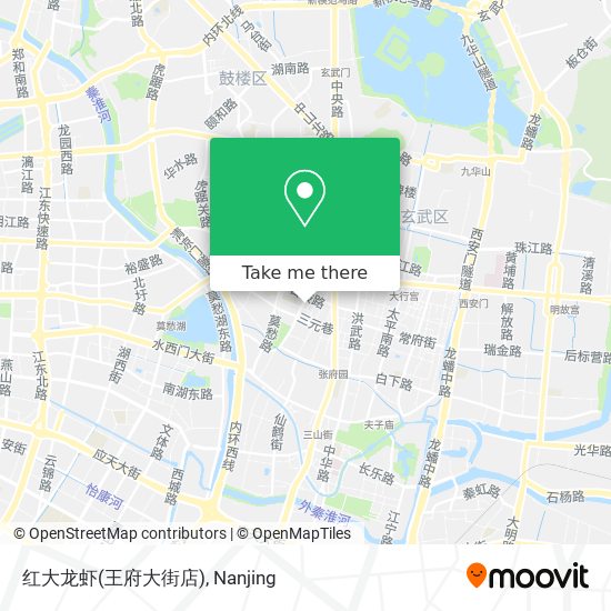 红大龙虾(王府大街店) map