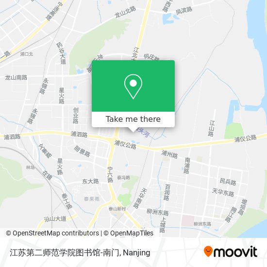 江苏第二师范学院图书馆-南门 map