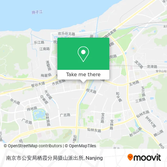 南京市公安局栖霞分局摄山派出所 map