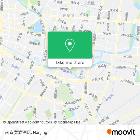 南京宽渡酒店 map