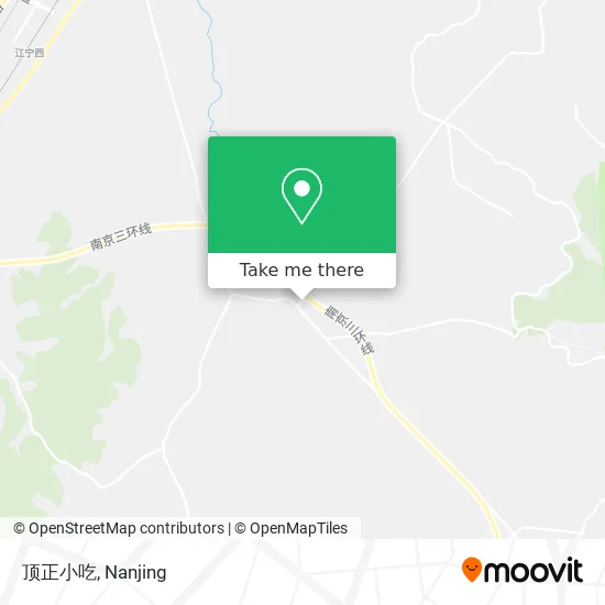 顶正小吃 map
