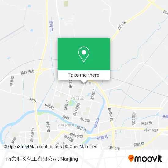 南京润长化工有限公司 map
