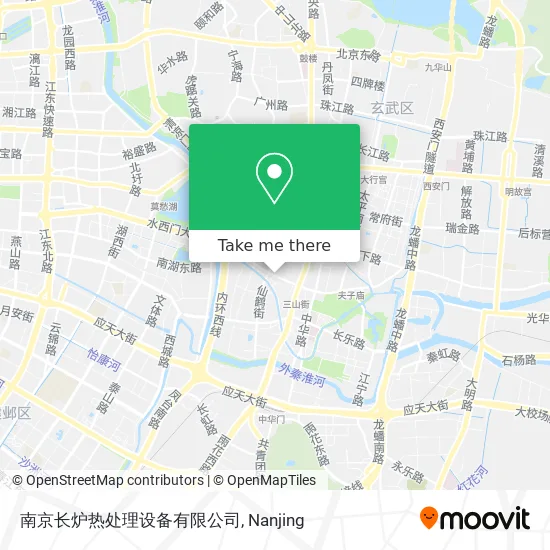 南京长炉热处理设备有限公司 map