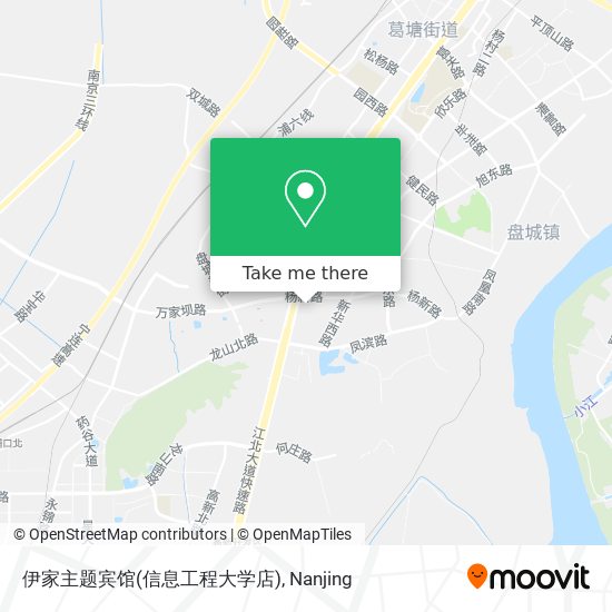 伊家主题宾馆(信息工程大学店) map