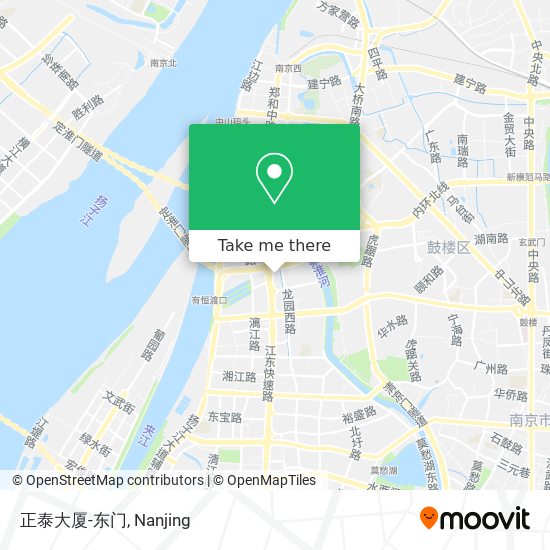正泰大厦-东门 map