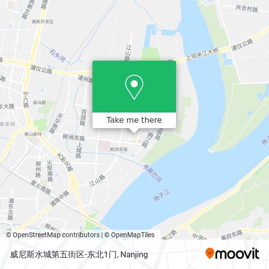 威尼斯水城第五街区-东北1门 map