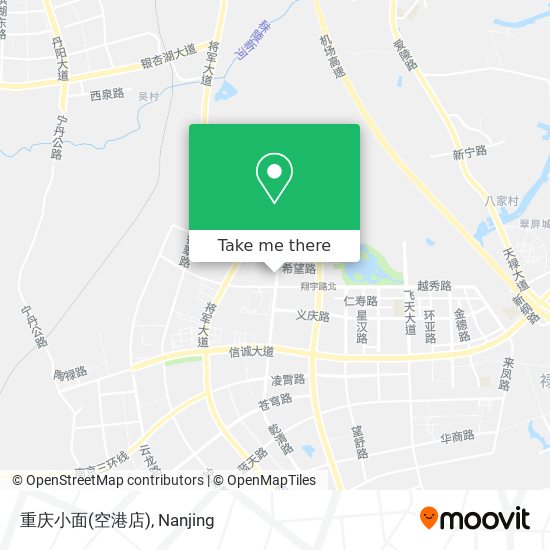 重庆小面(空港店) map