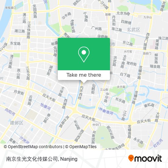 南京生光文化传媒公司 map