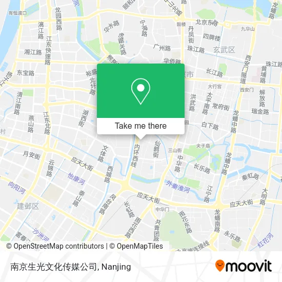 南京生光文化传媒公司 map