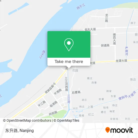 东升路 map