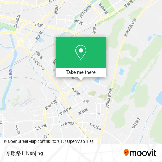 东麒路1 map