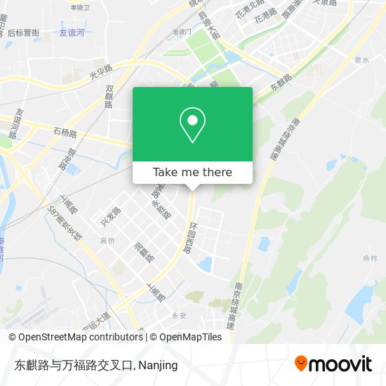 东麒路与万福路交叉口 map