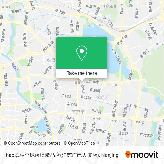 hao荔枝全球跨境精品店(江苏广电大厦店) map