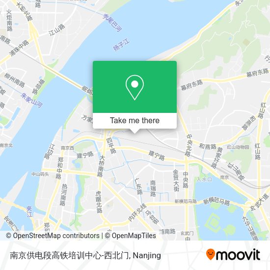 南京供电段高铁培训中心-西北门 map
