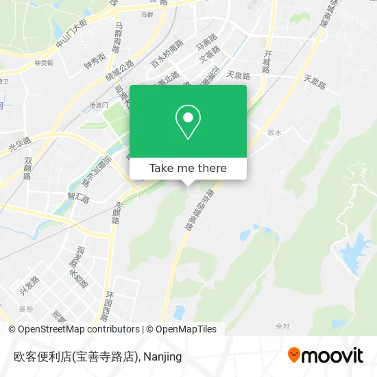 欧客便利店(宝善寺路店) map