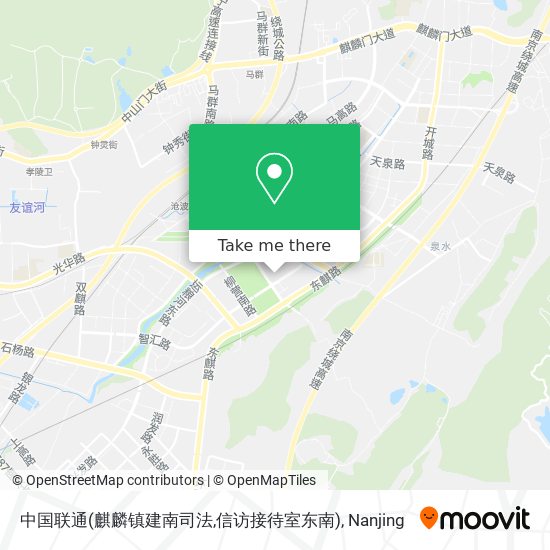 中国联通(麒麟镇建南司法,信访接待室东南) map