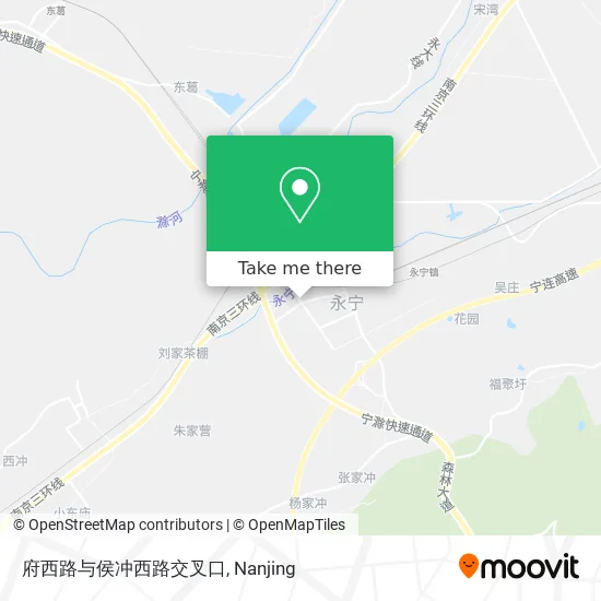 府西路与侯冲西路交叉口 map