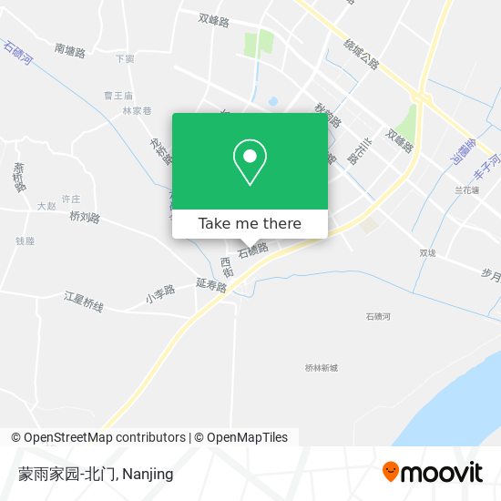 蒙雨家园-北门 map