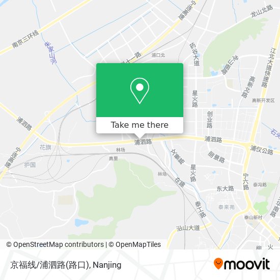 京福线/浦泗路(路口) map