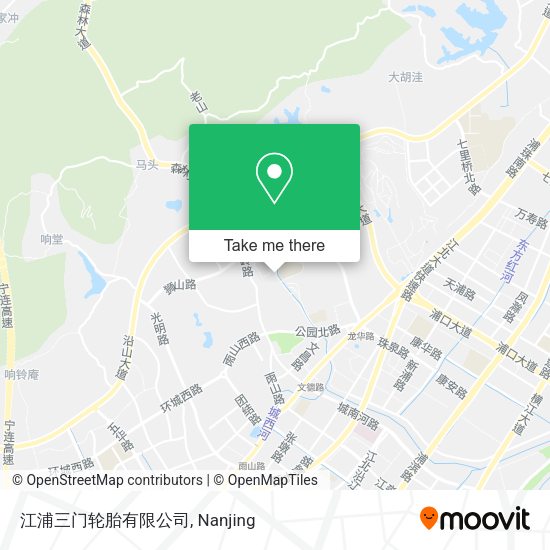 江浦三门轮胎有限公司 map