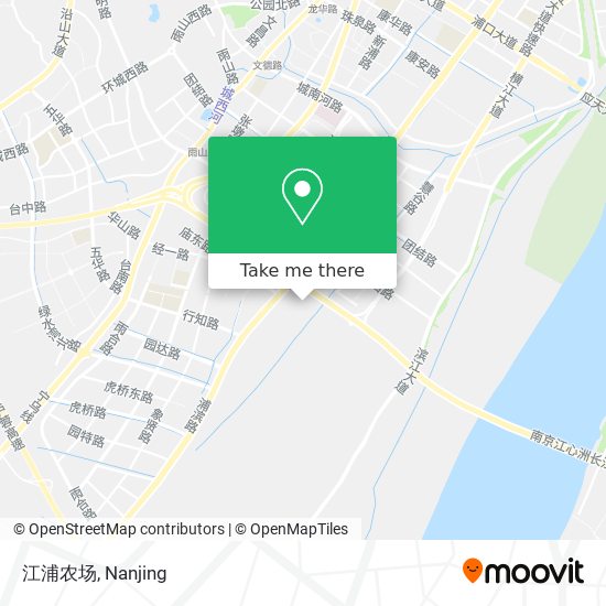 江浦农场 map