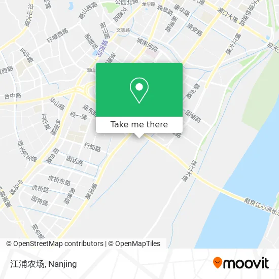 江浦农场 map