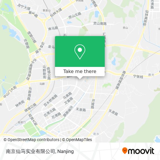 南京仙马实业有限公司 map