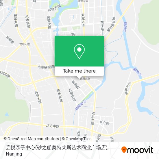 启悦亲子中心(砂之船奥特莱斯艺术商业广场店) map