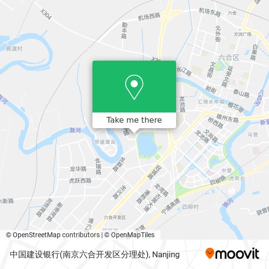 中国建设银行(南京六合开发区分理处) map