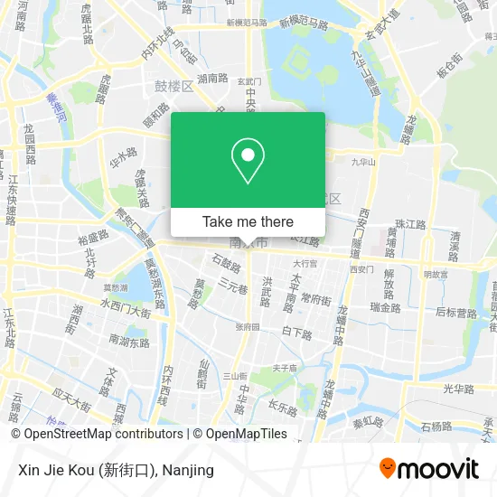 Xin Jie Kou (新街口) map