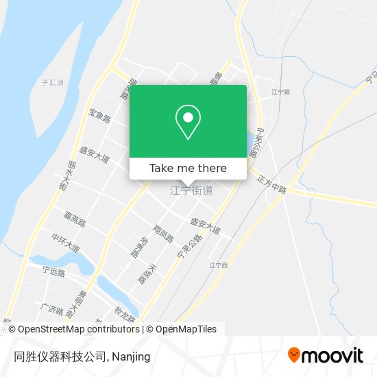 同胜仪器科技公司 map