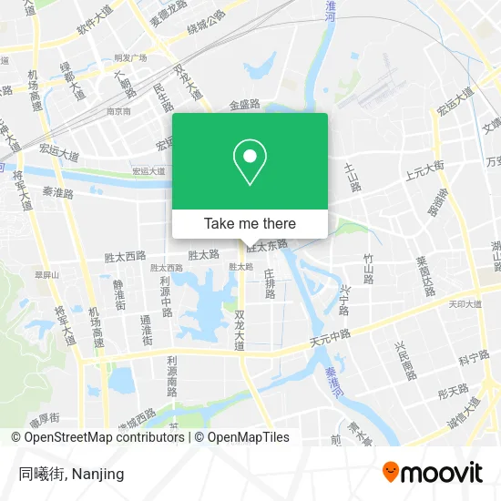 同曦街 map