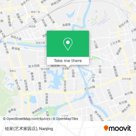 链家(艺术家园店) map