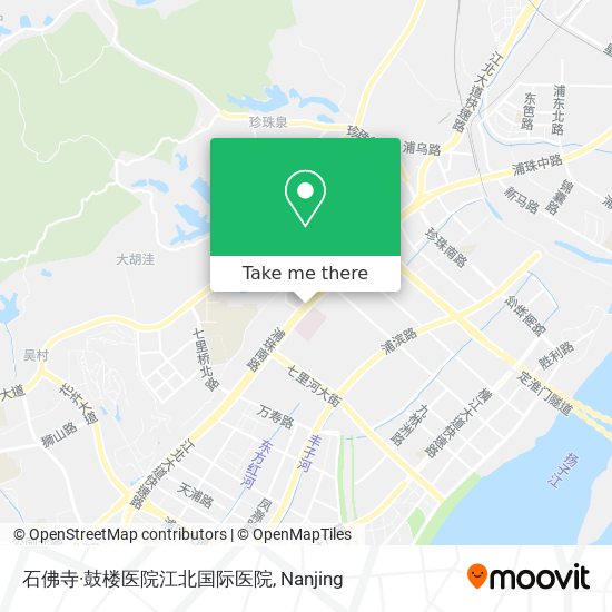 石佛寺·鼓楼医院江北国际医院 map