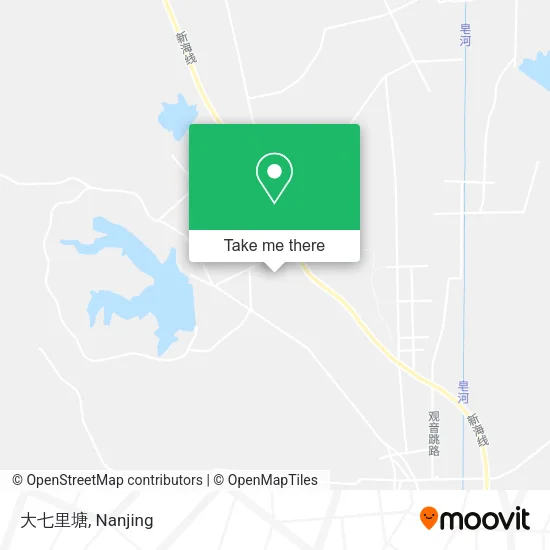 大七里塘 map