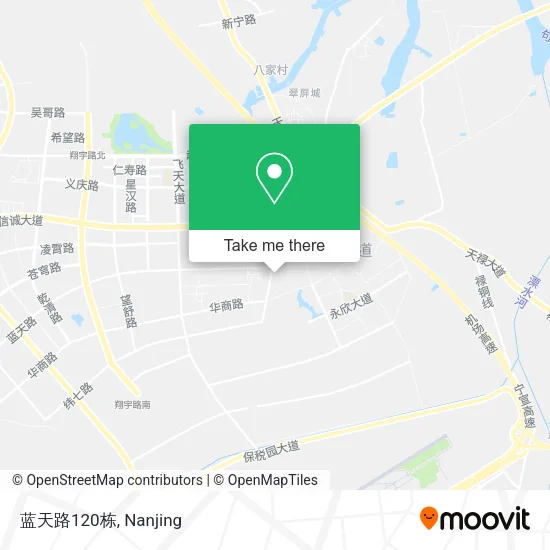 蓝天路120栋 map