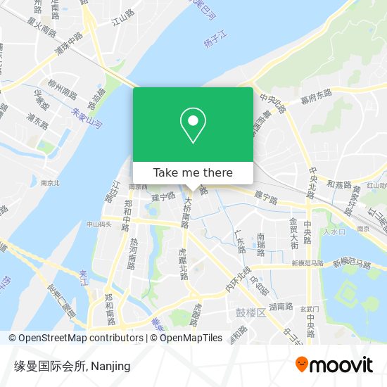 缘曼国际会所 map