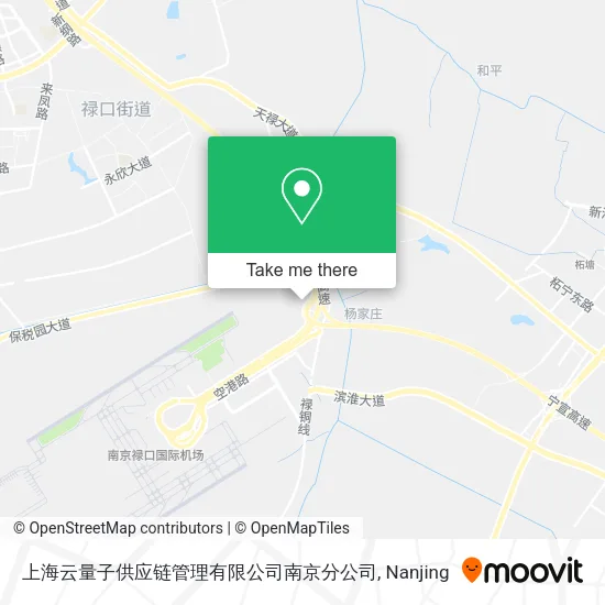 上海云量子供应链管理有限公司南京分公司 map
