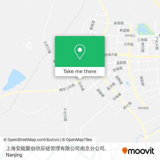 上海安能聚创供应链管理有限公司南京分公司 map