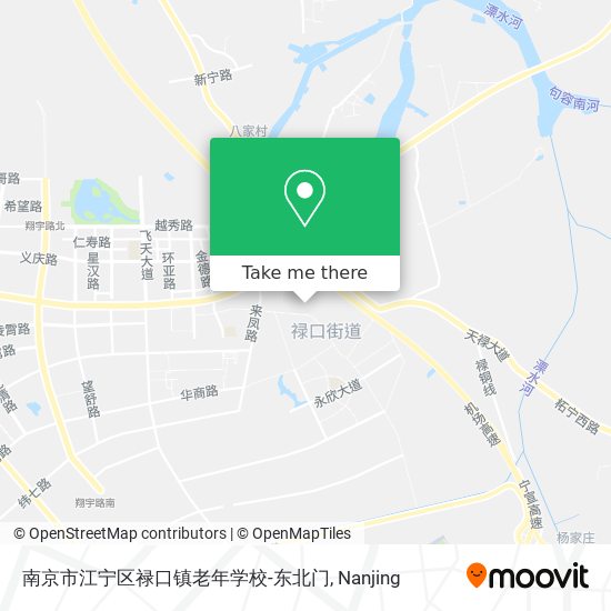 南京市江宁区禄口镇老年学校-东北门 map