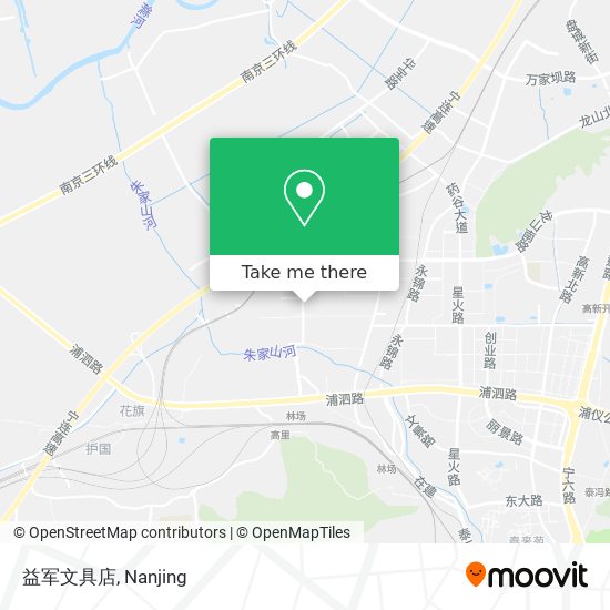 益军文具店 map