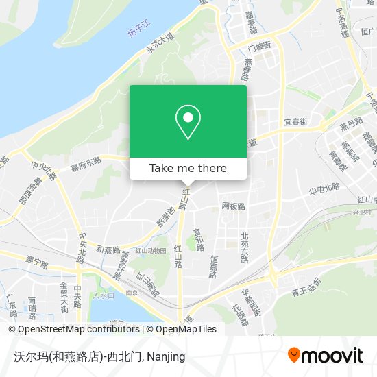 沃尔玛(和燕路店)-西北门 map