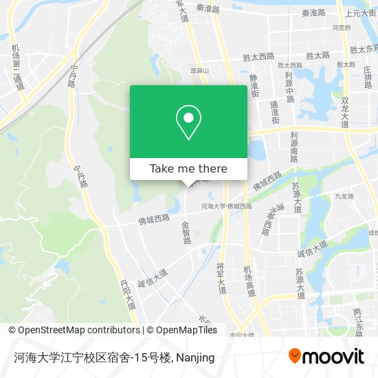 河海大学江宁校区宿舍-15号楼 map