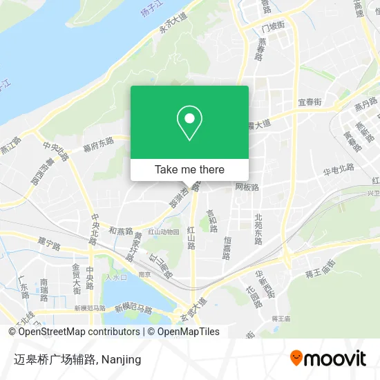 迈皋桥广场辅路 map