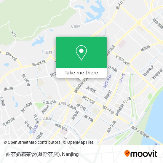 甜荟奶霜茶饮(慕斯荟店) map