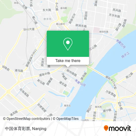 中国体育彩票 map