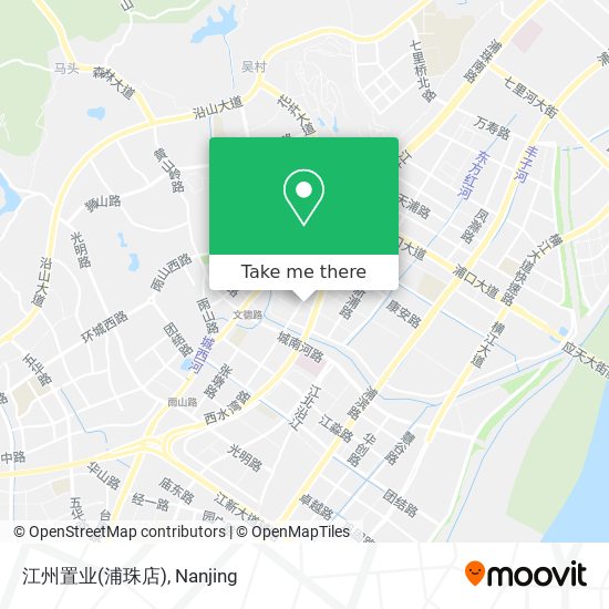 江州置业(浦珠店) map